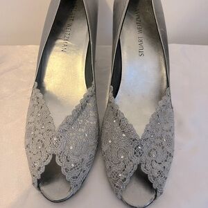 Stuart Weitzman Chantilly Lace Shoes. New, never worn. Women’s size 11.5